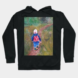 Hiking (ut på tur aldri sur) Hoodie